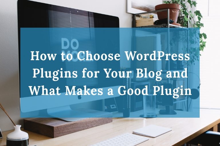 How to Choose WordPress Plugins for Your Blog and What Makes a Good Plugin photo